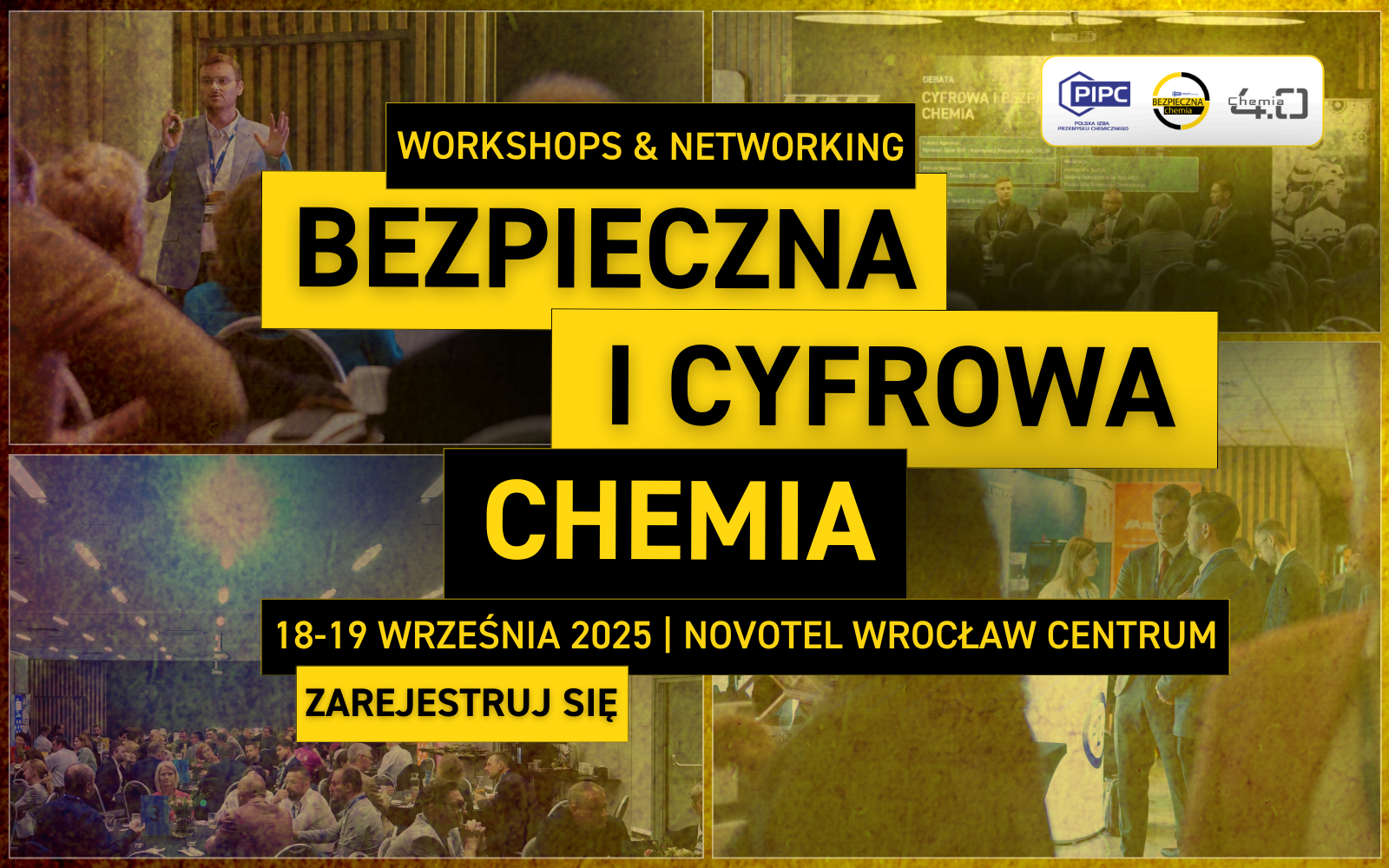 Workshops & Networking PIPC – Bezpieczna i Cyfrowa Chemia już we wrześniu!