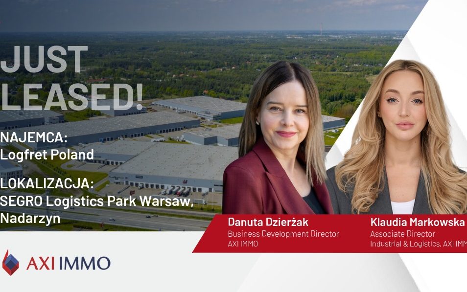Logfret Poland wprowadza się do SEGRO Logistics Park Warsaw, Nadarzyn