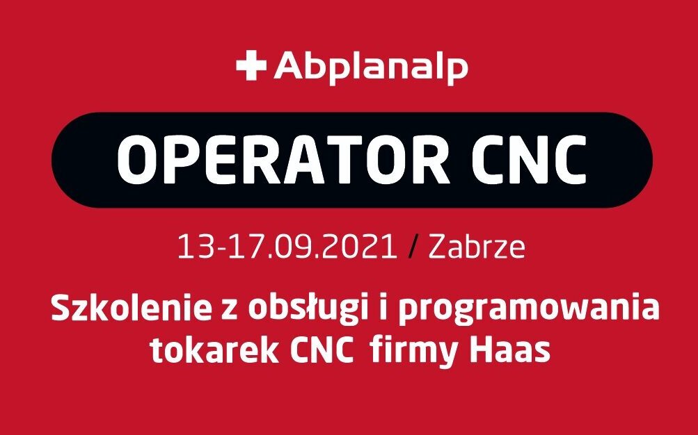 Szkolenie – CERTYFIKOWANY OPERATOR CNC