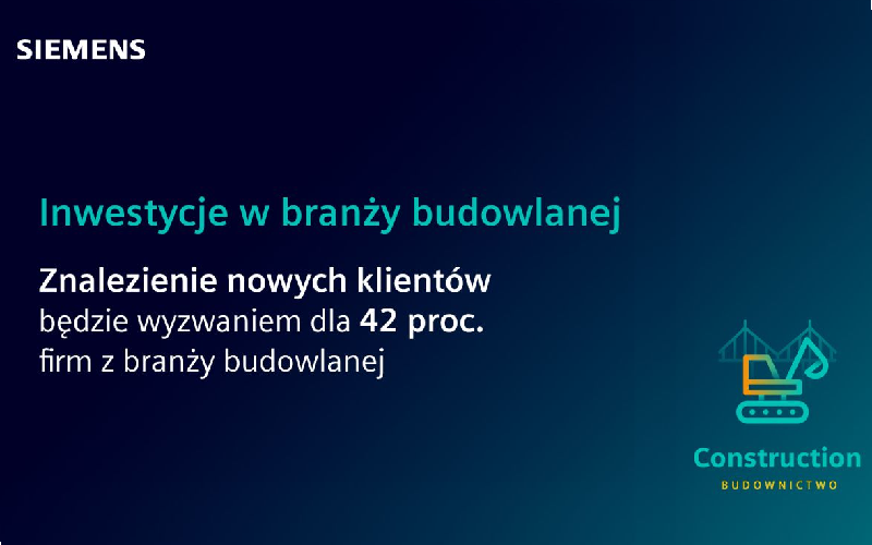 Znalezienie klientów będzie wyzwaniem dla 42 proc. firm z branży budowlanej