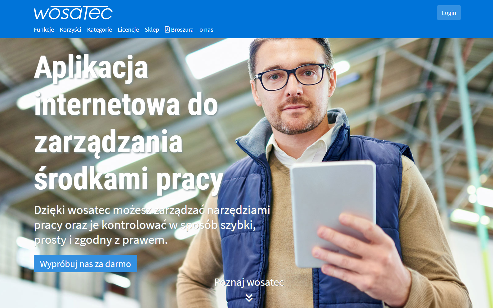 Rewolucja w kontrolowaniu sprzętu roboczego: wosatec prezentuje cyfrowe rozwiązanie dla firm i inspektorów