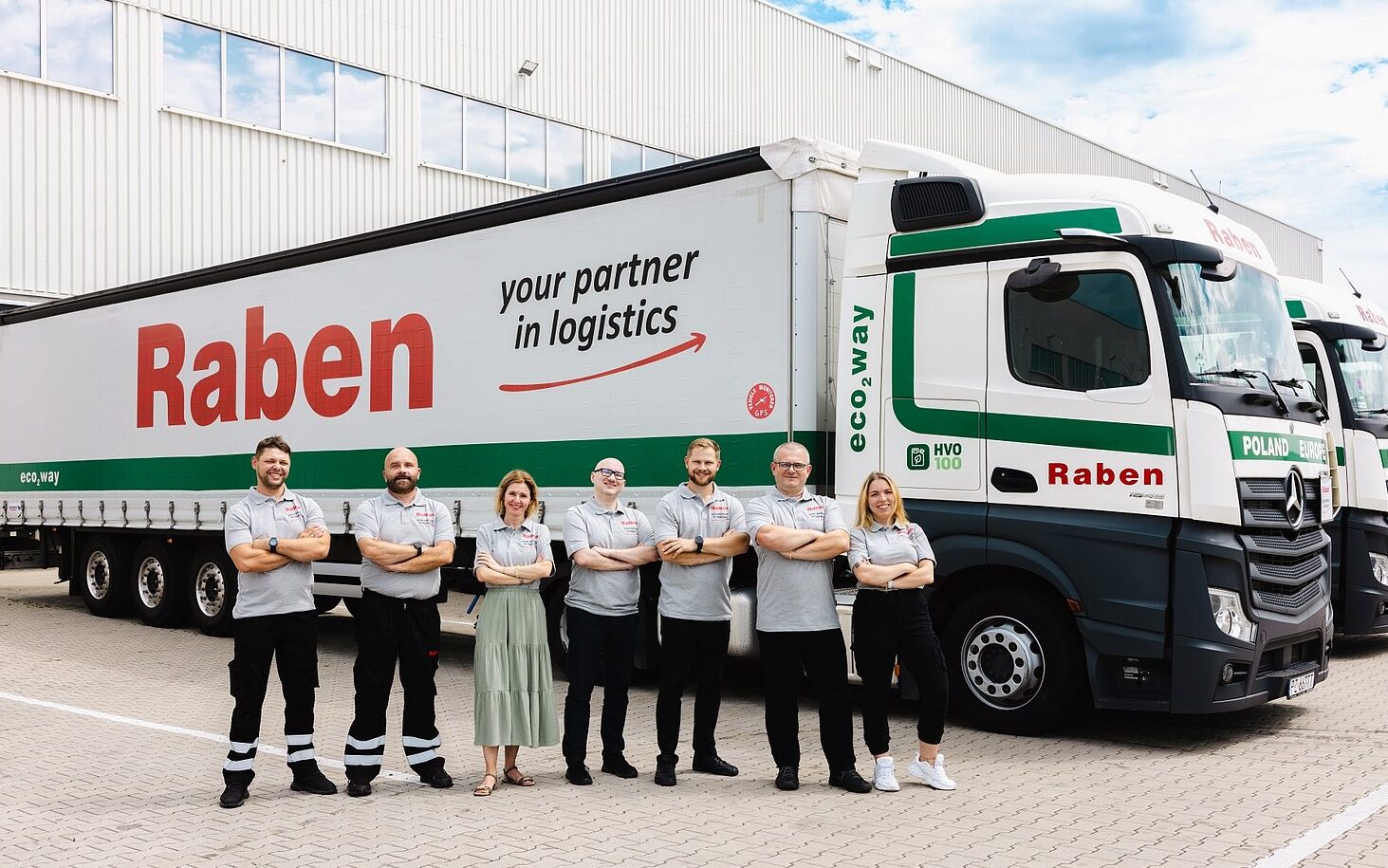 RABEN TRANSPORT RUSZA W EUROPĘ NA BIOPALIWIE HVO100