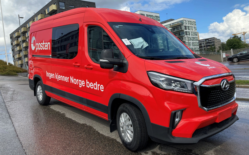 Norweska poczta stawia na elektryczne samochody dostawcze Maxus