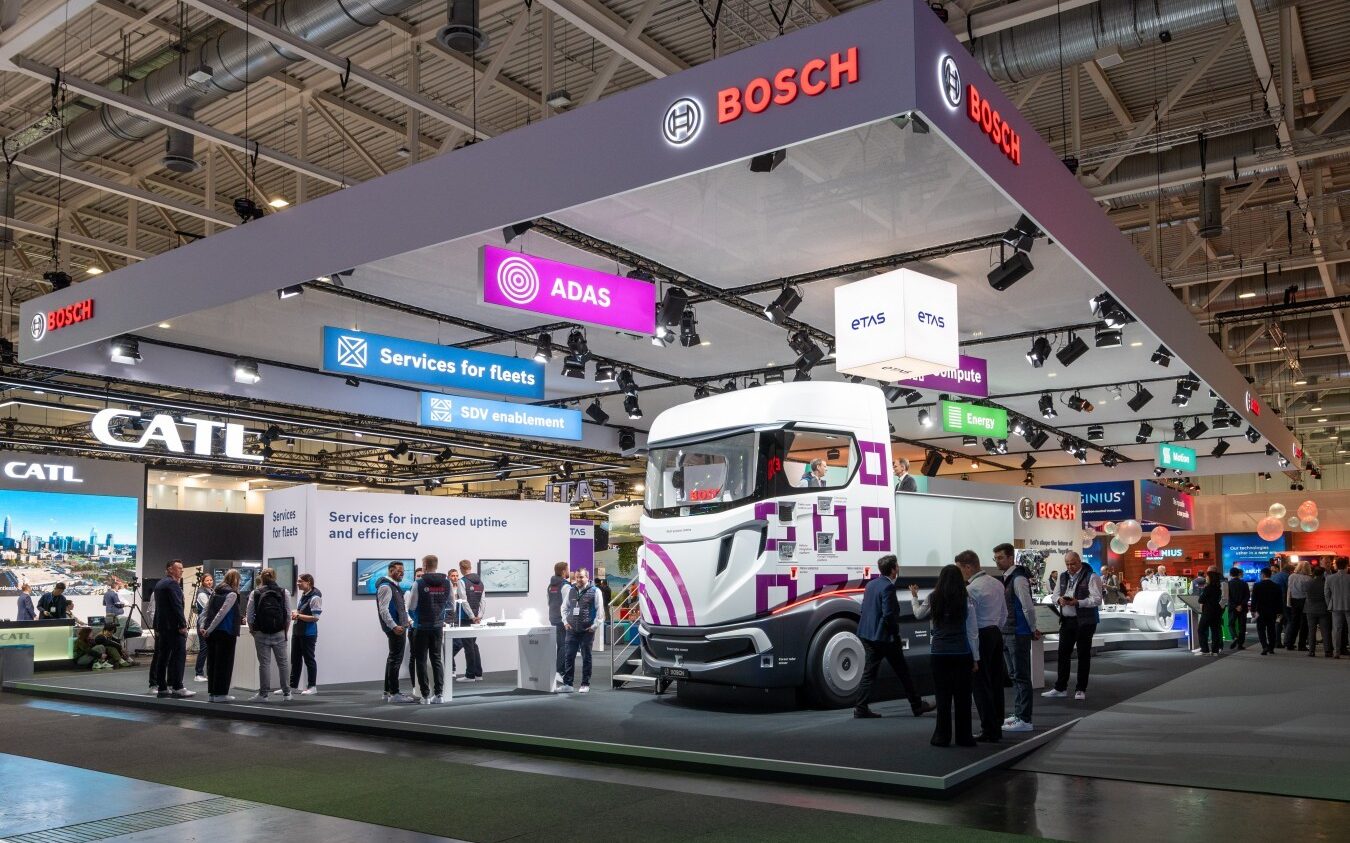 Bosch na IAA Transportation 2024: rozwój w obszarze oprogramowania i technologii dla pojazdów użytkowych