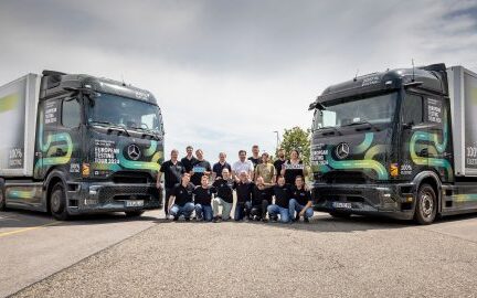 Ponad 15 tysięcy kilometrów z napędem w pełni elektrycznym: Mercedes-Benz eActros 600 z powodzeniem zakończył swój testowy przejazd przez Europę