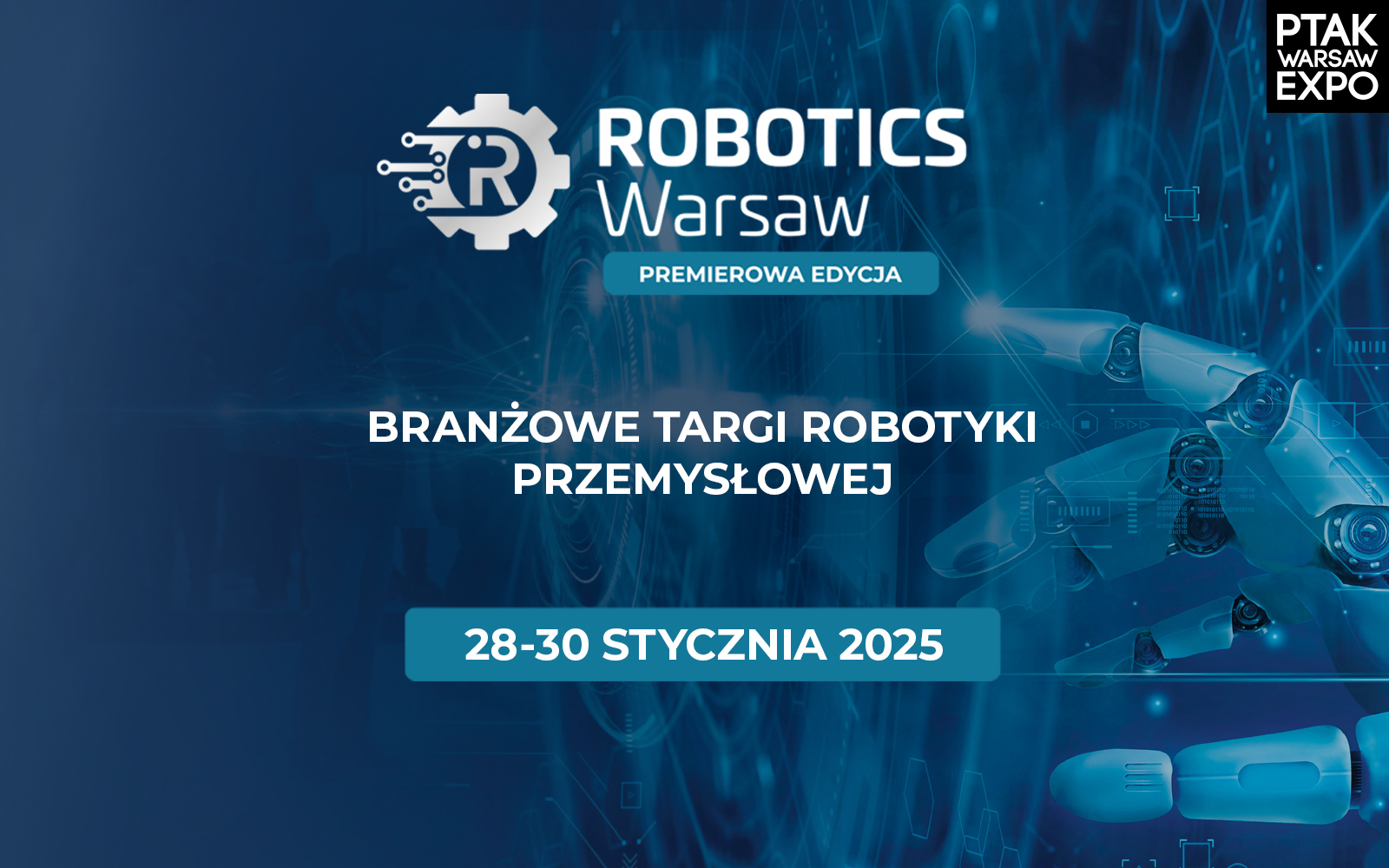 Zapraszamy na Targi Robotics Warsaw 2025