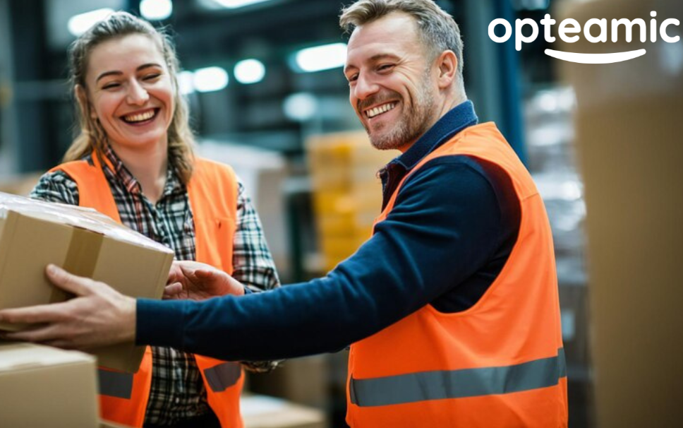 Jak ograniczyć rotację pracowników w magazynach? Case study z Opteamic