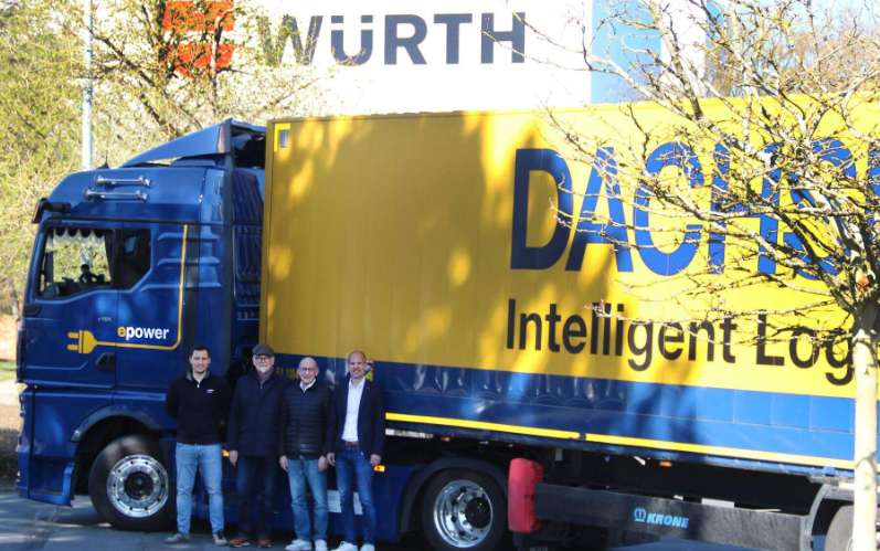DACHSER i Würth Industrie Service wspólnie na rzecz zrównoważonego transportu