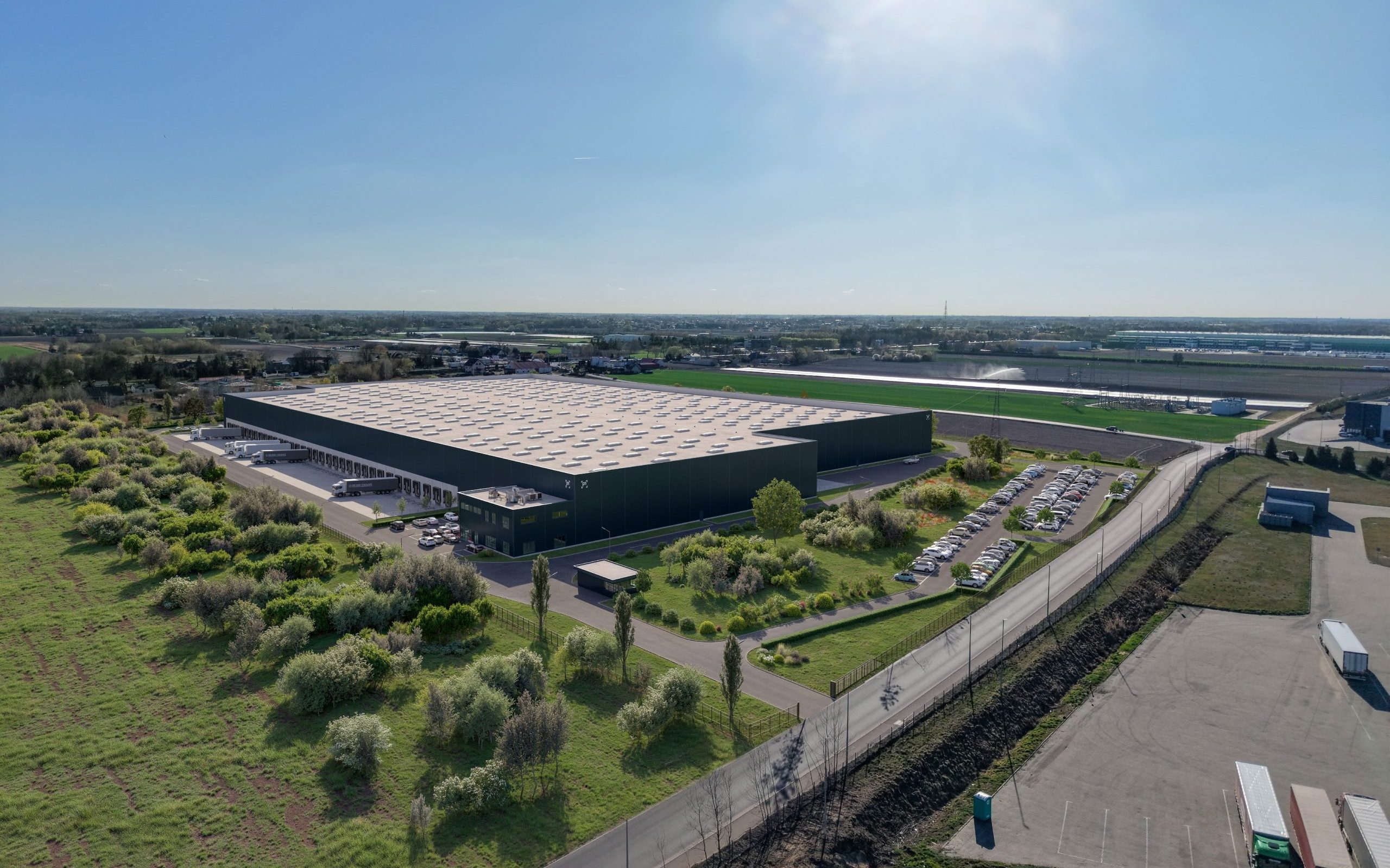P3 Logistic Parks inwestuje w rozwój parku w Błoniu i rozpoczyna budowę 41 391 m2 nowej powierzchni magazynowej