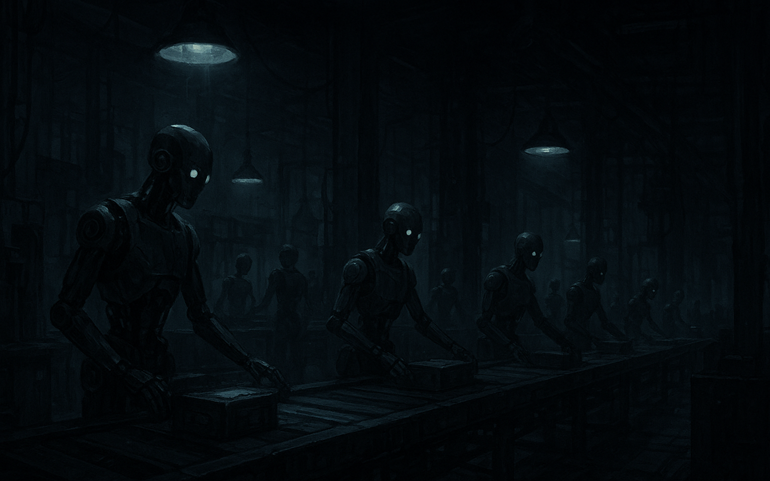 Zgasili światło i zwolnili ludzi. Tak wygląda fabryka przyszłości