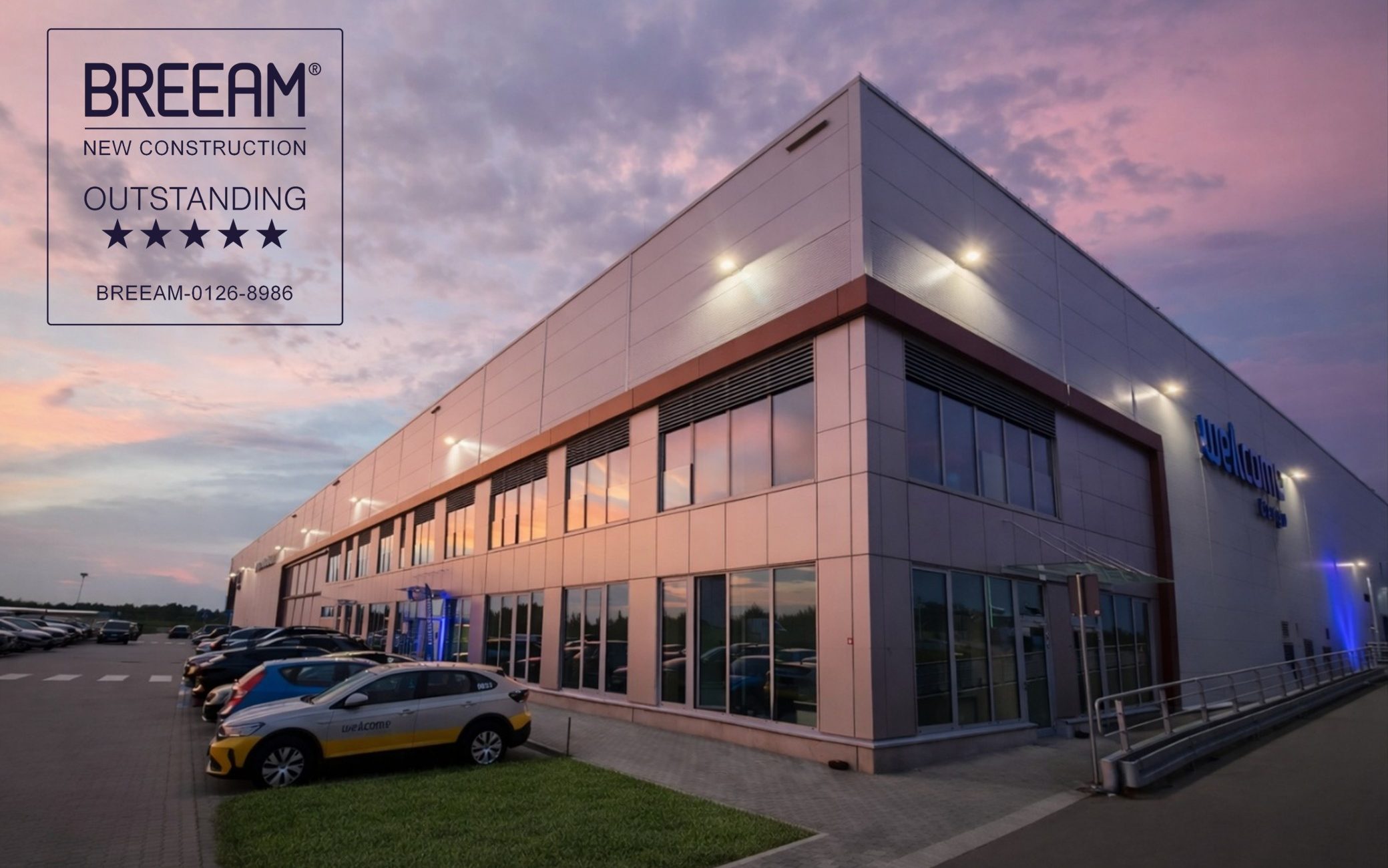 City Point Okęcie z certyfikatem BREEAM Outstanding - wśród najlepszych obiektów logistycznych w Polsce