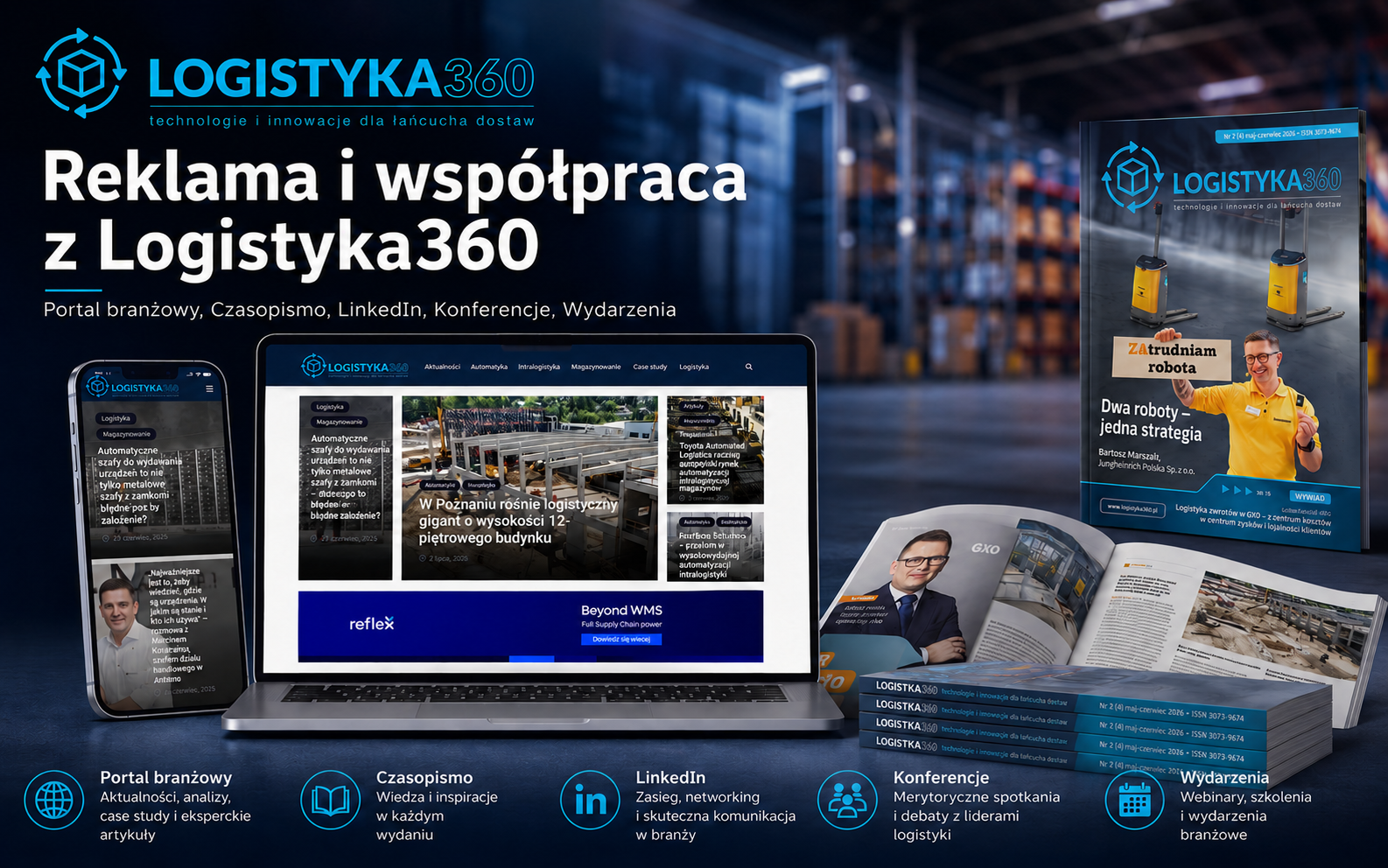 Reklama 2026 | Logistyka360 – czasopismo i portal B2B